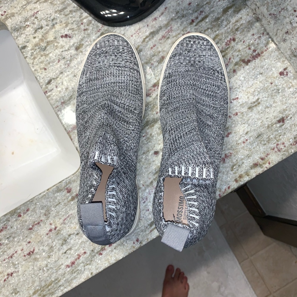 Wedged Tenny shoes